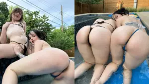 Peachjars RLrunescapeGF Mamada Bikini Solo Video