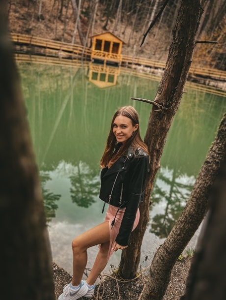 Attractive OnlyFans doll Mencia Francis poses in her sexy solo compilation